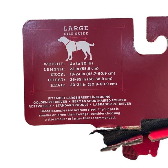 LARGE BUFFALO PLAID PET PAJAMA - Picture 3 of 5